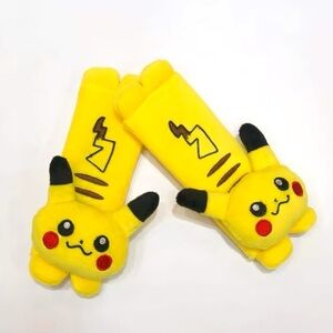 BNWT 2Pc Pikachu Seat Belt Pads - Pokémon Car Shoulder Protectors